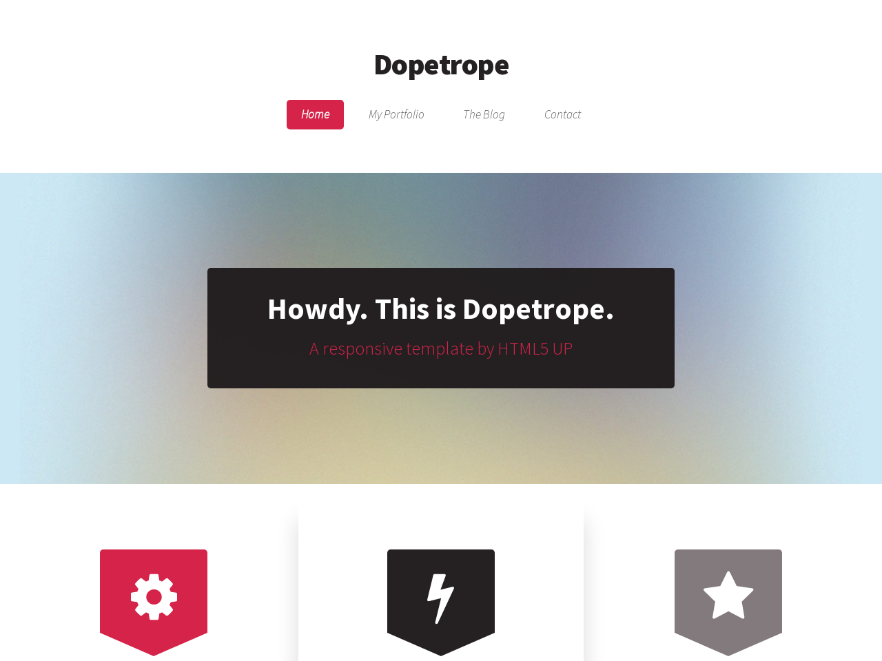 Dopetrope screenshot