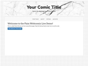 Plain Webcomic screenshot