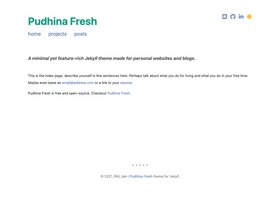 Pudhina Fresh screenshot